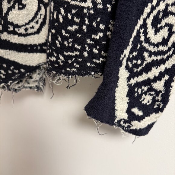 Free People Smitten Kitten Slouchy Mandala Boho Cardigan Medium - Picture 6 of 11